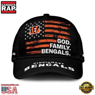 NFL Cincinnati Bengals American Flag Classic Cap