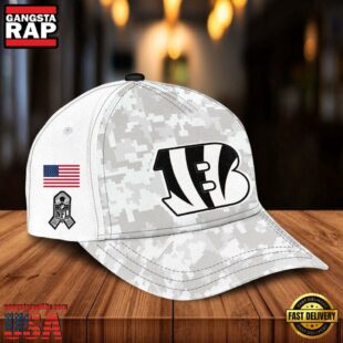 NFL Cincinnati Bengals Camo 2024 Salute to Service Baseball Cap