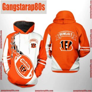 NFL Cincinnati Bengals Classic 3D Printed Hoodie Shirt