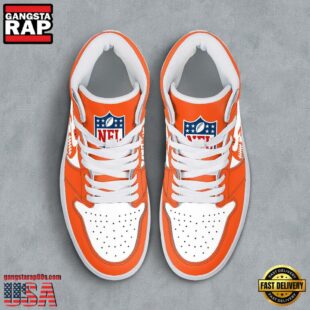 NFL Cincinnati Bengals Grunge Style Custom Air Jordan 1 Shoes