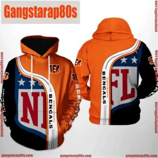 NFL Cincinnati Bengals Team 3D Printed Hoodie Shirt