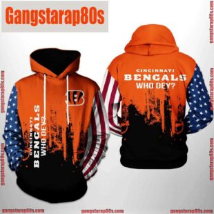 NFL Cincinnati Bengals Team US 3D Printed Hoodie Shirt