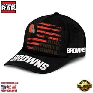 NFL Cleveland Browns American Flag Classic Cap