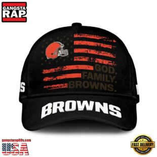 NFL Cleveland Browns American Flag Classic Cap