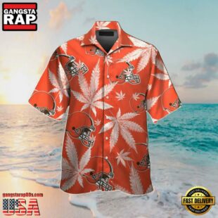 NFL Cleveland Browns Summer Hawaiian Shirt Trendy Summer