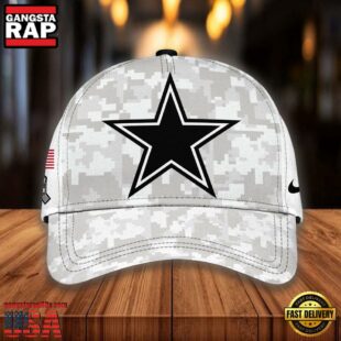 NFL Dallas Cowboys Camo 2024 Salute to Service Baseball Cap