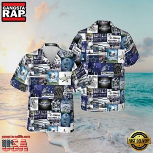 NFL Dallas Cowboys Collage Summer Hawaiian Shirts NFL