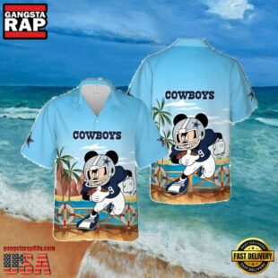 NFL Dallas Cowboys Mickey Beach Summer Hawaiian Shirt