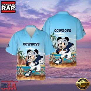 NFL Dallas Cowboys Mickey Beach Summer Hawaiian Shirt