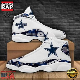 NFL Dallas Cowboys Sport Team Air Jordan 13 Shoes - Gift For Fans