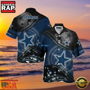 NFL Dallas Cowboys Stellar Wave Summer Hawaiian Shirt