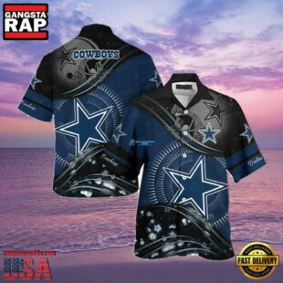 NFL Dallas Cowboys Stellar Wave Summer Hawaiian Shirt