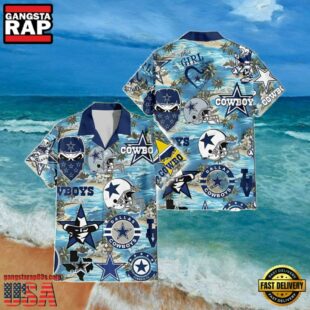 NFL Dallas Cowboys Summer Hawaiian Shirt 2024 Giveaway