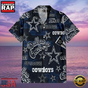 NFL Dallas Cowboys Summer Hawaiian Shirt Lone Star Breeze