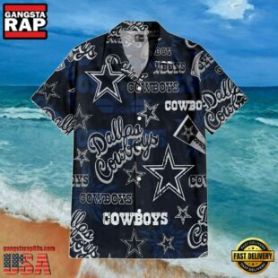 NFL Dallas Cowboys Summer Hawaiian Shirt Lone Star Breeze