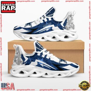 NFL Dallas Cowboys Symbol Geometric Pattern Max Soul Shoes