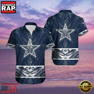 NFL Dallas Cowboys Tribal Star Summer Hawaiian Shirt