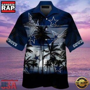 NFL Dallas Cowboys Tropical Coconut Hawaiian Shirt