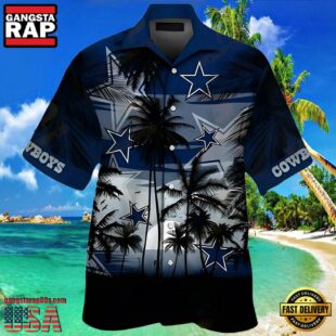 NFL Dallas Cowboys Tropical Coconut Hawaiian Shirt