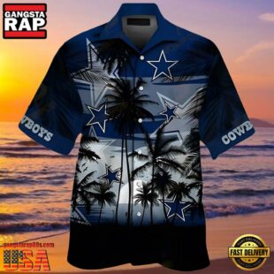 NFL Dallas Cowboys Tropical Coconut Hawaiian Shirt