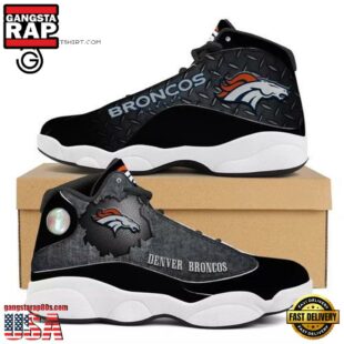 NFL Denver Broncos Air Jordan 13 Shoes - Gift For Fans