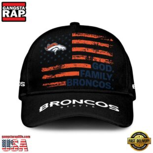 NFL Denver Broncos American Flag Classic Cap