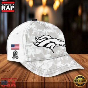 NFL Denver Broncos Camo 2024 Salute to Service Baseball Cap