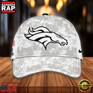 NFL Denver Broncos Camo 2024 Salute to Service Baseball Cap