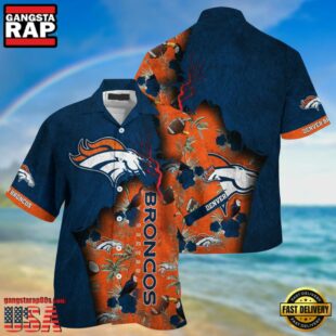 NFL Denver Broncos Football Team Summer God Hawaii Shirt