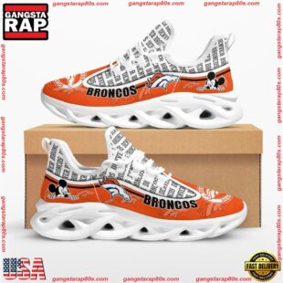 NFL Denver Broncos Mickey Mouse Max Soul Shoes