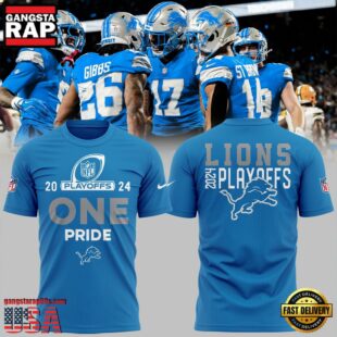 NFL Detroit Lions 2024 NFL Playoffs Limited Edition T Shirt