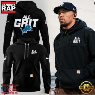 NFL Detroit Lions All Grit Limited Edition Hoodie