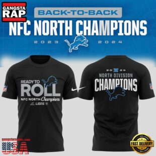 NFL Detroit Lions NFC North Division Champions Limited Edition T Shirt