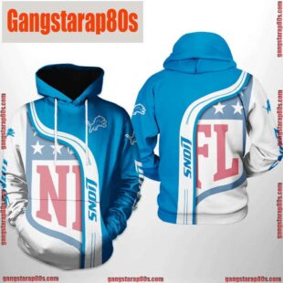 NFL Detroit Lions Team 3D Printed Hoodie Shirt