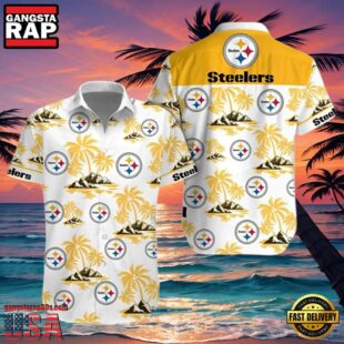 NFL Ers Hawaiian Shirt Mens Tropical Island Coconut Tree Print