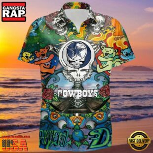 NFL Grateful Dead Dallas Cowboys Hawaiian Shirts