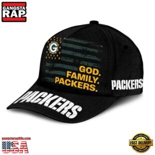 NFL Green Bay Packers American Flag Classic Cap