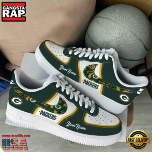 NFL Green Bay Packers Logo Team Limited Edition New Design Custom Air Force 1 Shoes