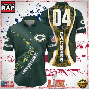 NFL Green Bay Packers Super Bowl LIX Fans Custom Hawaiian Shirt