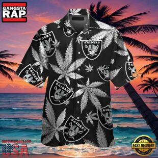 NFL Hawaiian Raiders Shirt Tropical Aloha Shirt