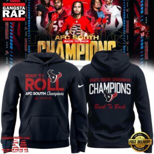 NFL Houston Texans AFC South Division Champions Back To Back Hoodie