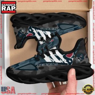 NFL Houston Texans Military Camouflage M Soul Shoes