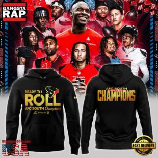 NFL Houston Texans Ready To Roll AFC South Champions Hoodie