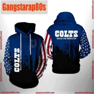 NFL Indianapolis Colts Team US 3D Printed Hoodie Shirt