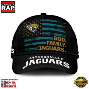 NFL Jacksonville Jaguars American Flag Classic Cap