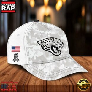 NFL Jacksonville Jaguars Camo 2024 Salute to Service Baseball Cap