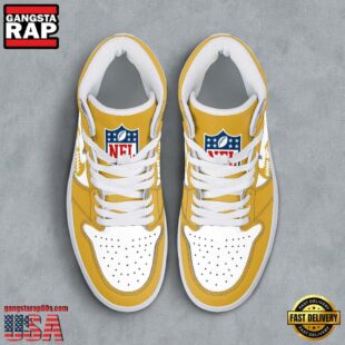 NFL Jacksonville Jaguars Grunge Style Custom Air Jordan 1 Shoes