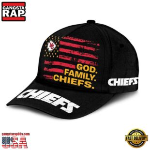 NFL Kansas City Chiefs American Flag Classic Cap