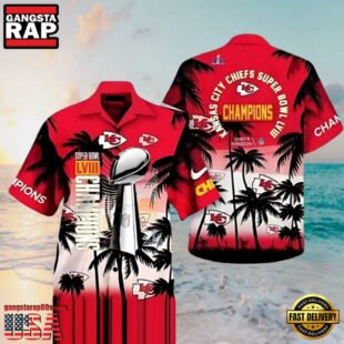 NFL Kansas City Chiefs Super Bowl LVIII Hawaiian Shirt