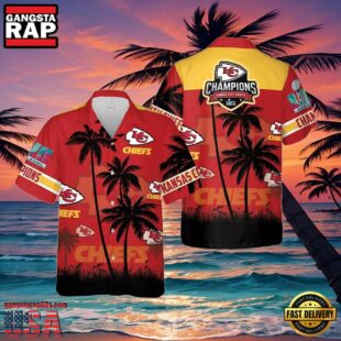 NFL Kansas City Chiefs Super Bowl Shirt Hawaiian